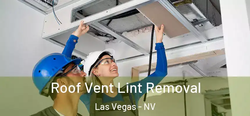 Roof Vent Lint Removal Las Vegas - NV